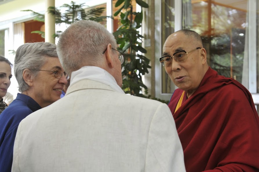Sue and Sirgfried Othmer meet the Dalai Lama, Sptember 2014